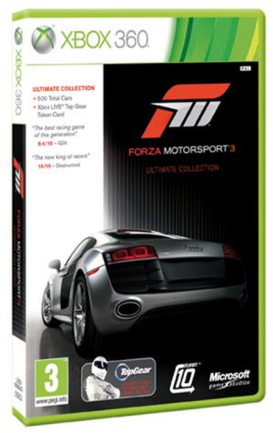 Forza Motorsport 3 Ultimate Collection X360